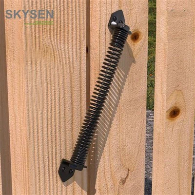 Попадане на пружина на портата