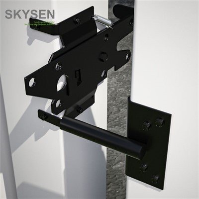 Винилова ограда заключване