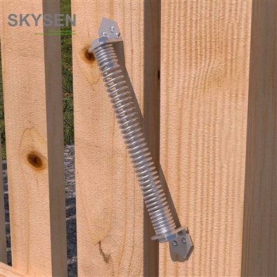 Пружина на метална порта